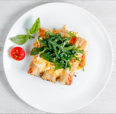 Canelones de espinaca